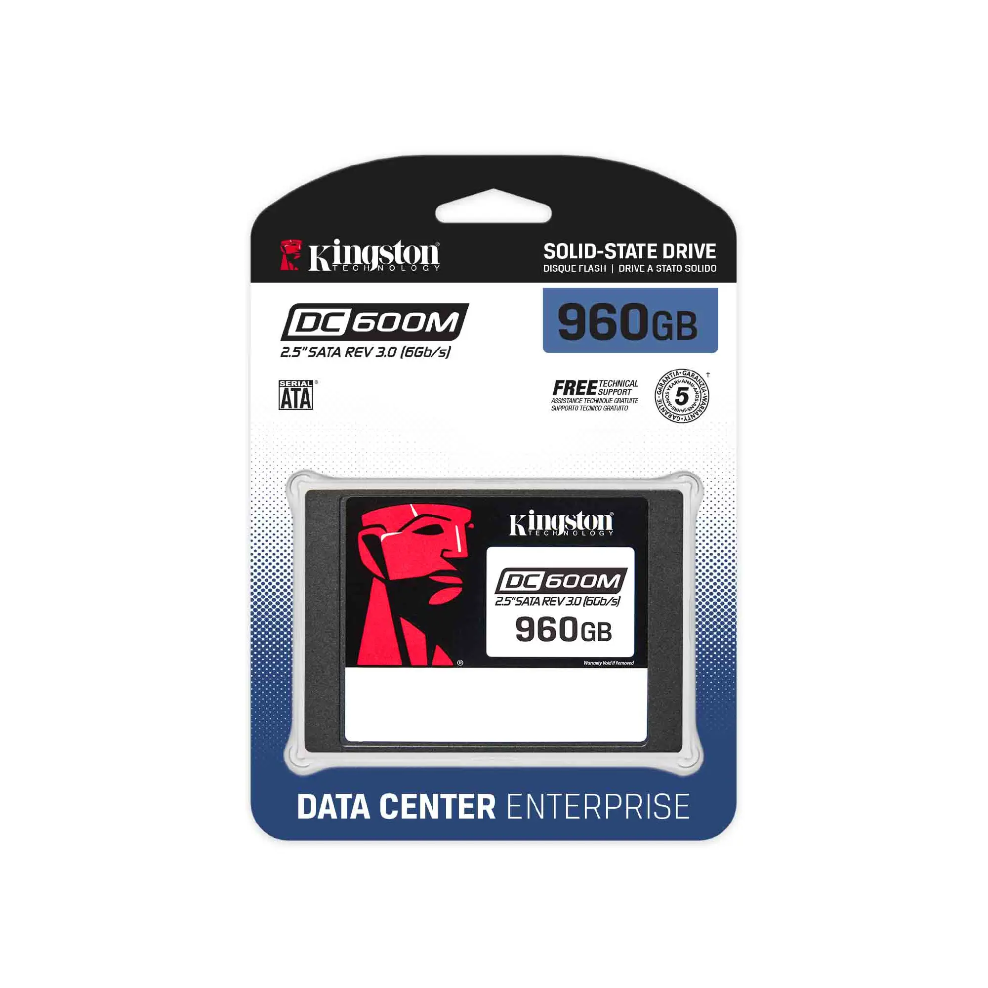 Купити SSD диск Kingston DC600M 960GB 2.5" - фото 2