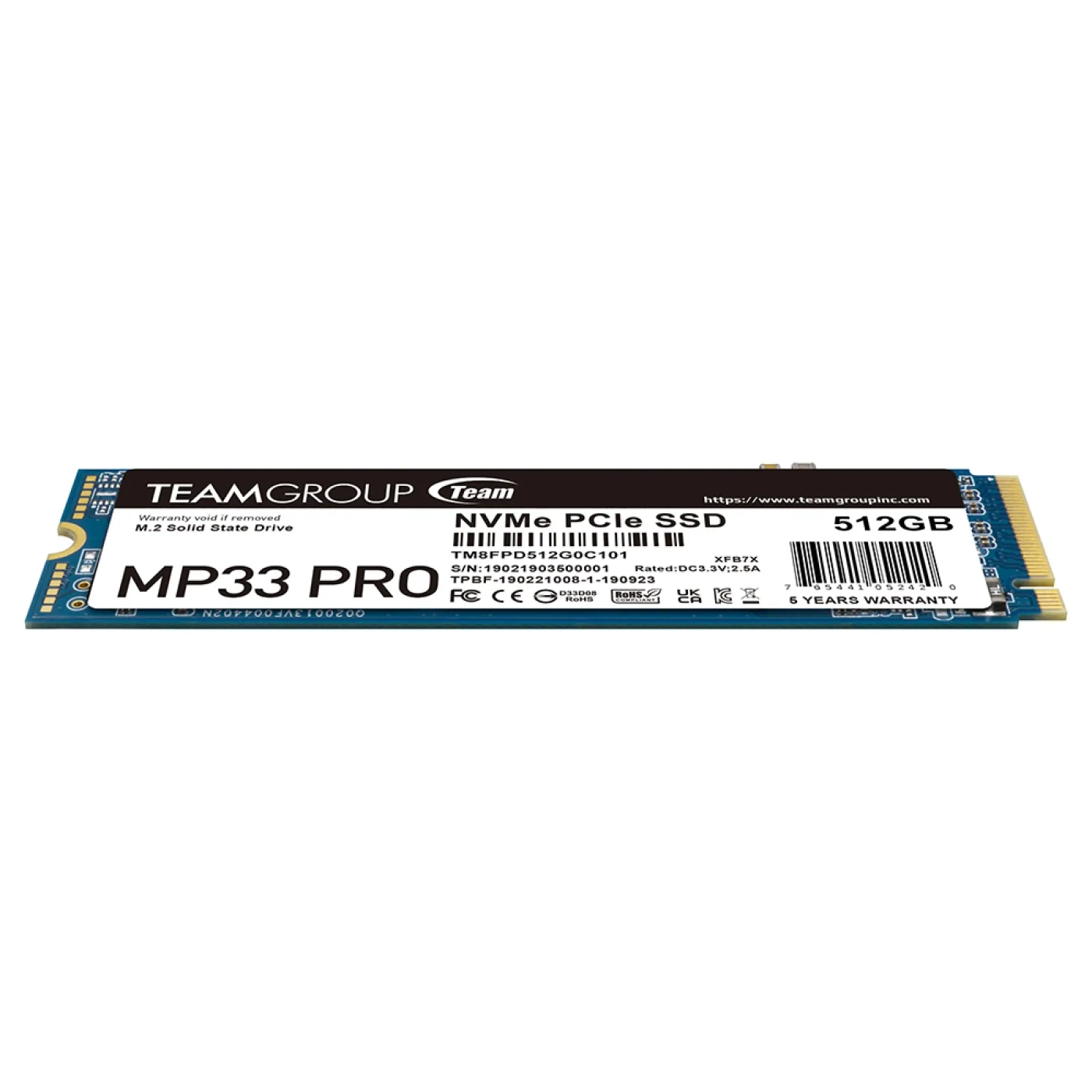 Купить SSD Team MP33 Pro 512GB M.2 - фото 2