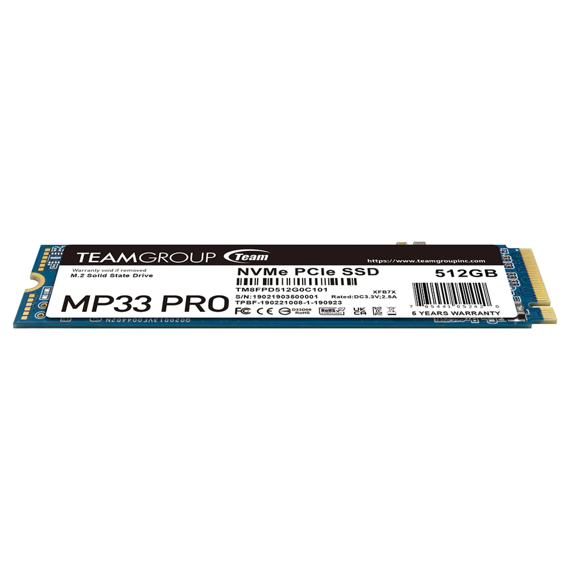 Купить SSD Team MP33 Pro 512GB M.2 - фото 2