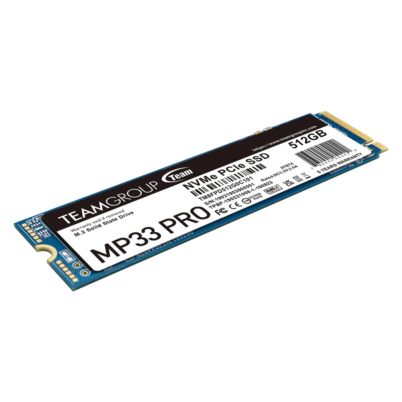 Купить SSD Team MP33 Pro 512GB M.2 - фото 4