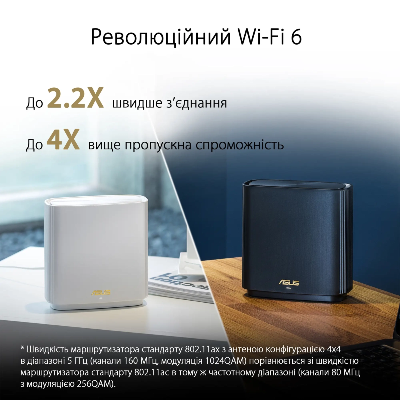 Купить MESH-система ASUS ZenWiFi AX XT8 V2 (2 Pack) White - фото 3