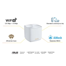 Купити MESH система ASUS ZenWiFi XD4 Plus (1 Pack) White - фото 7