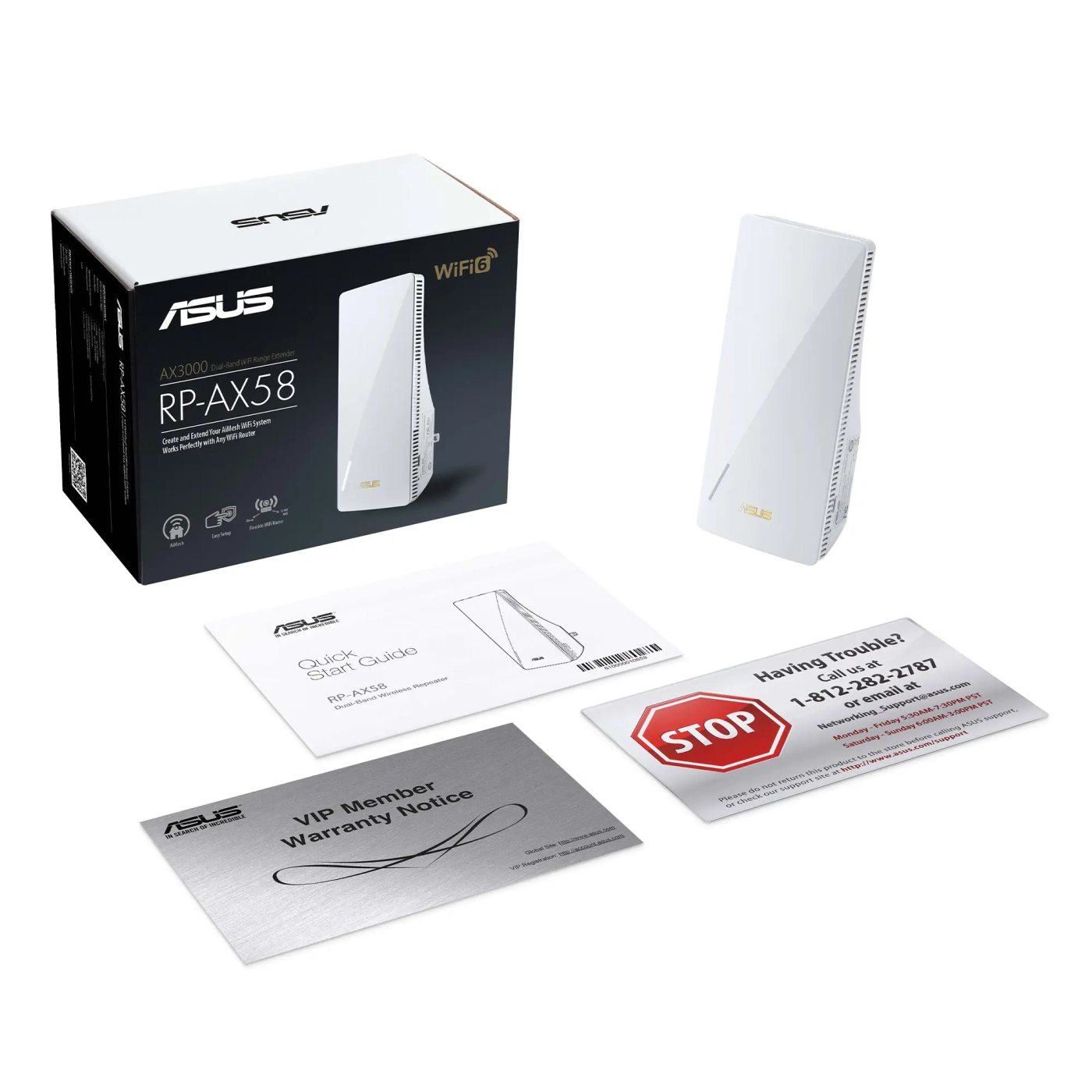 Купити Ретранслятор Wi-Fi ASUS RP-AX58 - фото 11