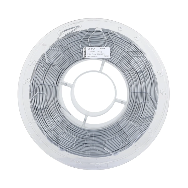 Купити PLA Filament (пластик) для 3D принтера CREALITY 1кг, 1.75мм, сріблястий - фото 2