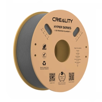 Купить Hyper PLA Filament (пластик) для 3D принтера CREALITY 1кг, 1.75мм, серый - фото 1