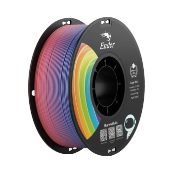 Купити PLA Plus Filament (пластик) для 3D принтера CREALITY 1кг, 1.75мм, райдужний - фото 1