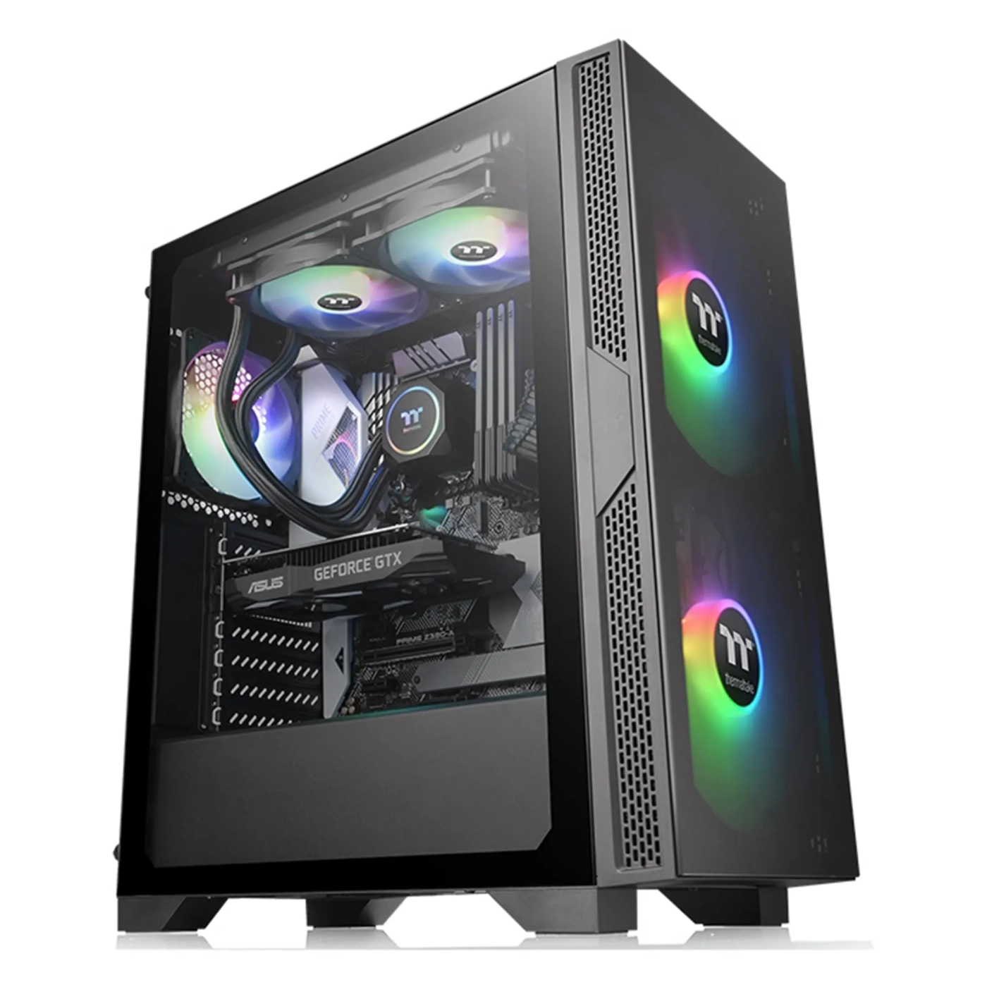 Купить Корпус Thermaltake Versa T25 TG Black - фото 1