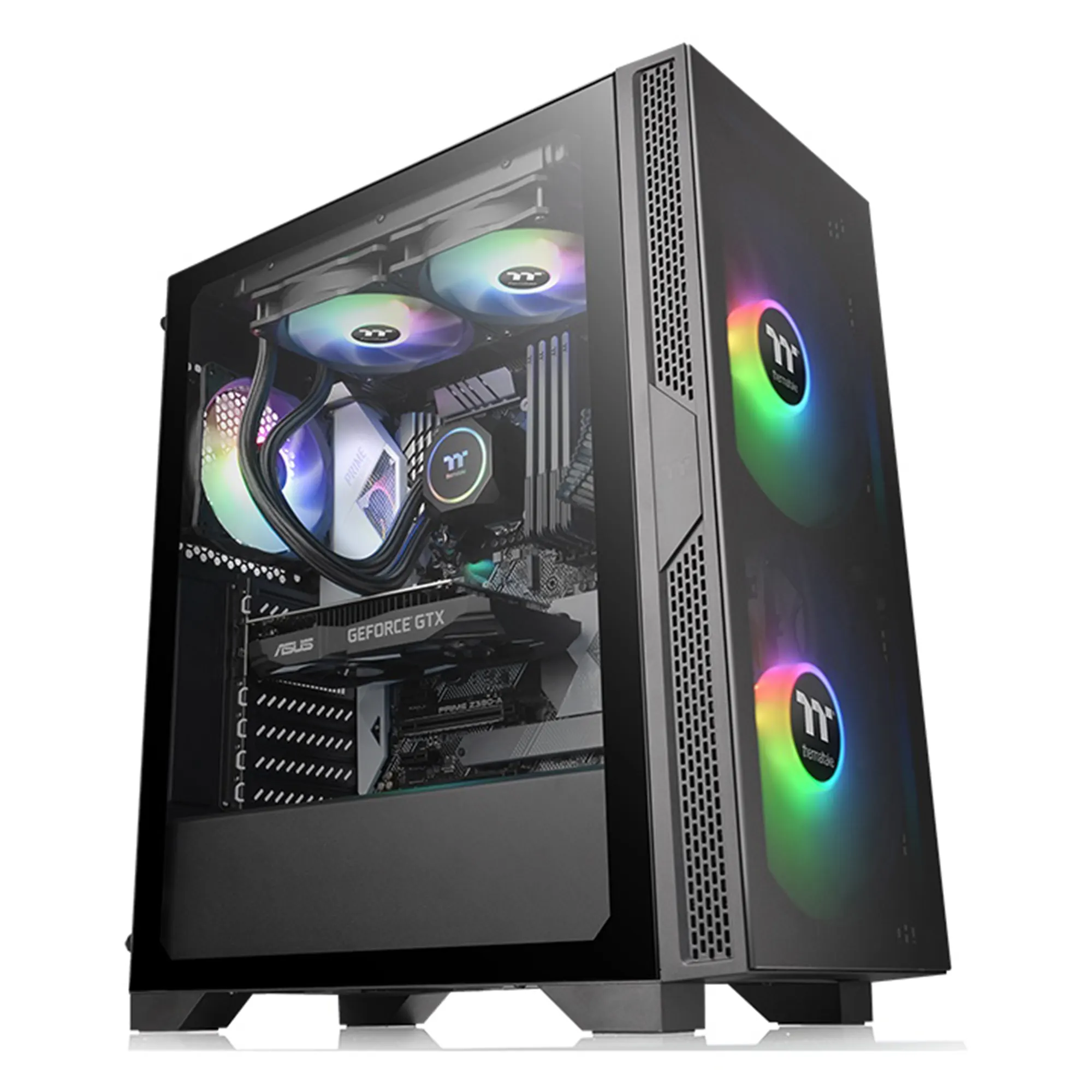 Купить Корпус Thermaltake Versa T25 TG Black - фото 1