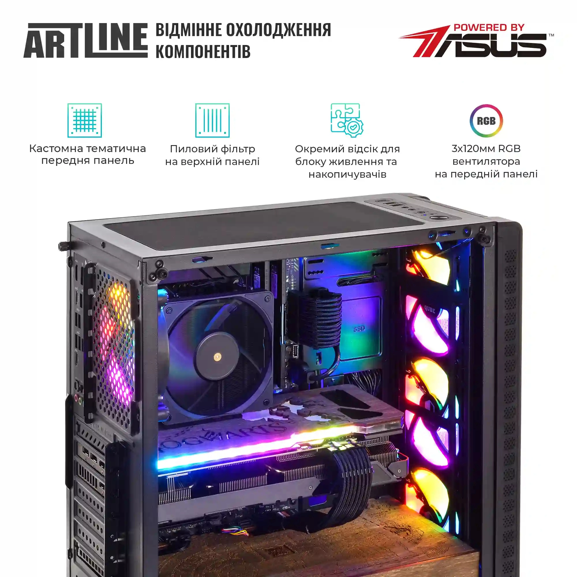 Купити Комп'ютер ARTLINE Gaming HGWRTS Windows 11 Home (HGWRTSv72Win) - фото 4