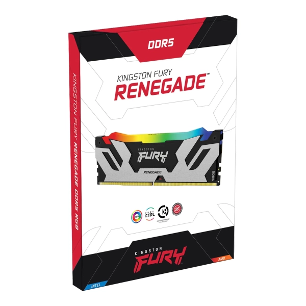 Купить Модуль памяти Kingston FURY Renegade RGB DDR5-6400 32GB KIT (2x16GB) (KF564C32RSAK2-32) - фото 4