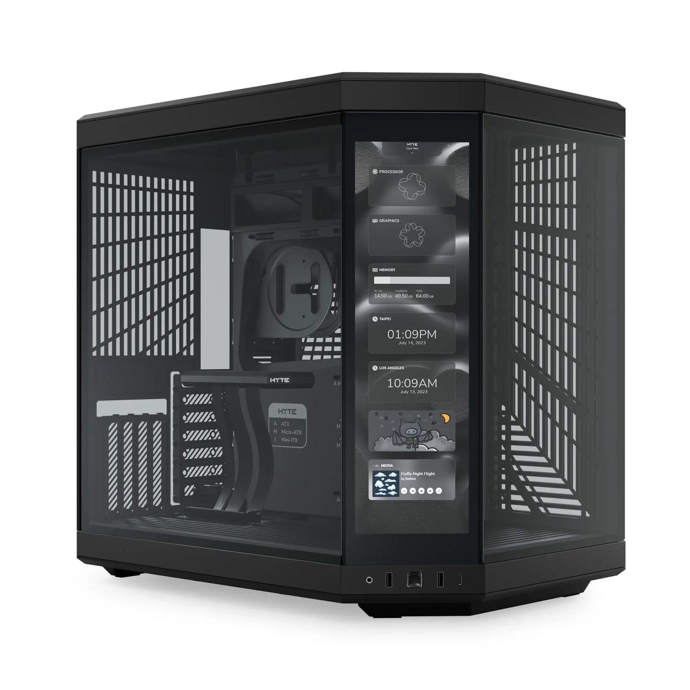 Купить Корпус Hyte Y70 TOUCH Black (CS-HYTE-Y70-B-L) - фото 1