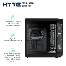 Купить Корпус Hyte Y70 TOUCH Black (CS-HYTE-Y70-B-L) - фото 3
