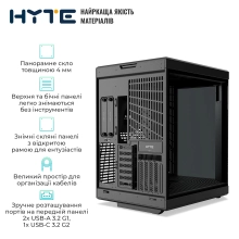 Купить Корпус Hyte Y70 TOUCH Black (CS-HYTE-Y70-B-L) - фото 5