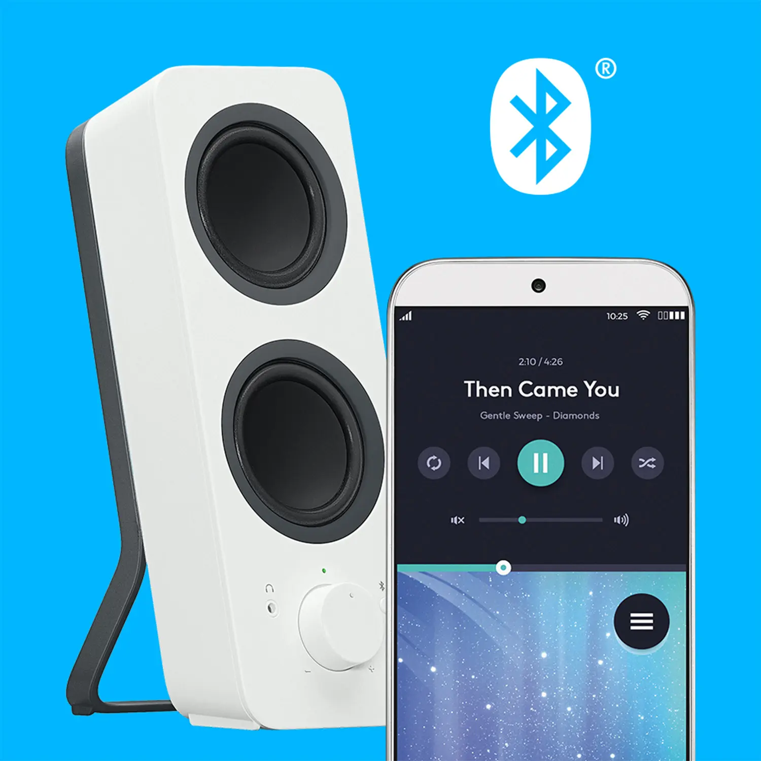 Купить Акустическая система Logitech Z207 Off-white - фото 3