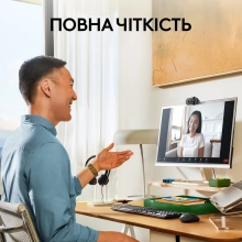 Купить Веб-камера Logitech Brio 100 FHD Graphite - фото 2