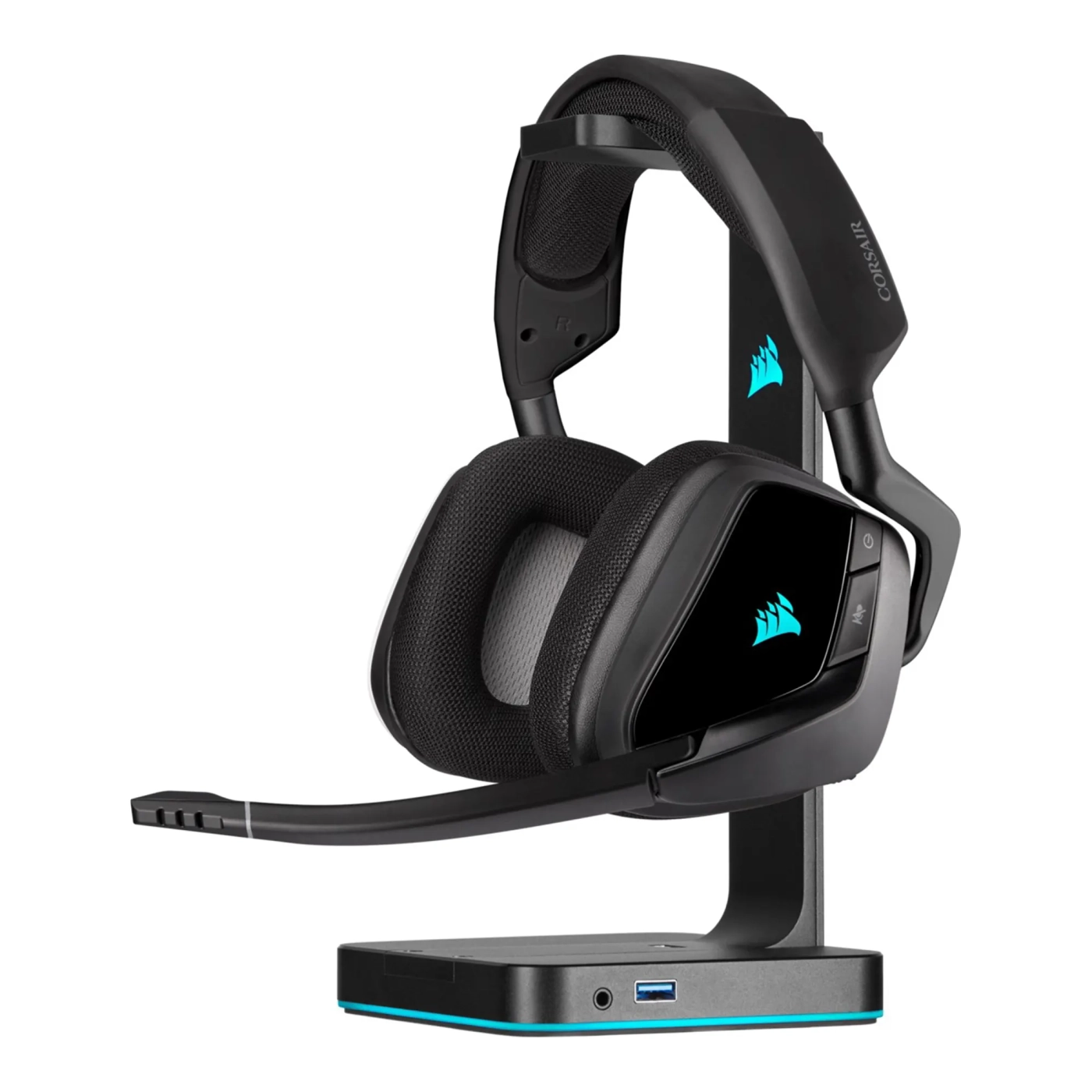 Купити Навушники Corsair Void RGB Elite Wireless Carbon - фото 10