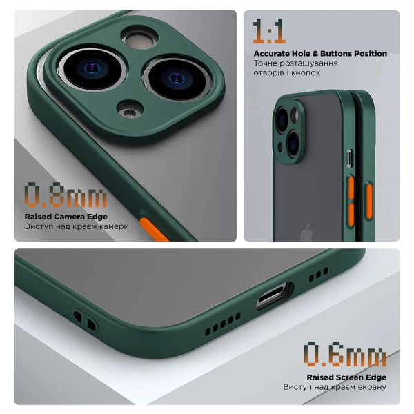 Купить Панель ArmorStandart Frosted Matte для Samsung A34 Dark Green - фото 3