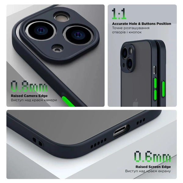 Купить Панель ArmorStandart Frosted Matte для Samsung A34 Navy Blue - фото 3