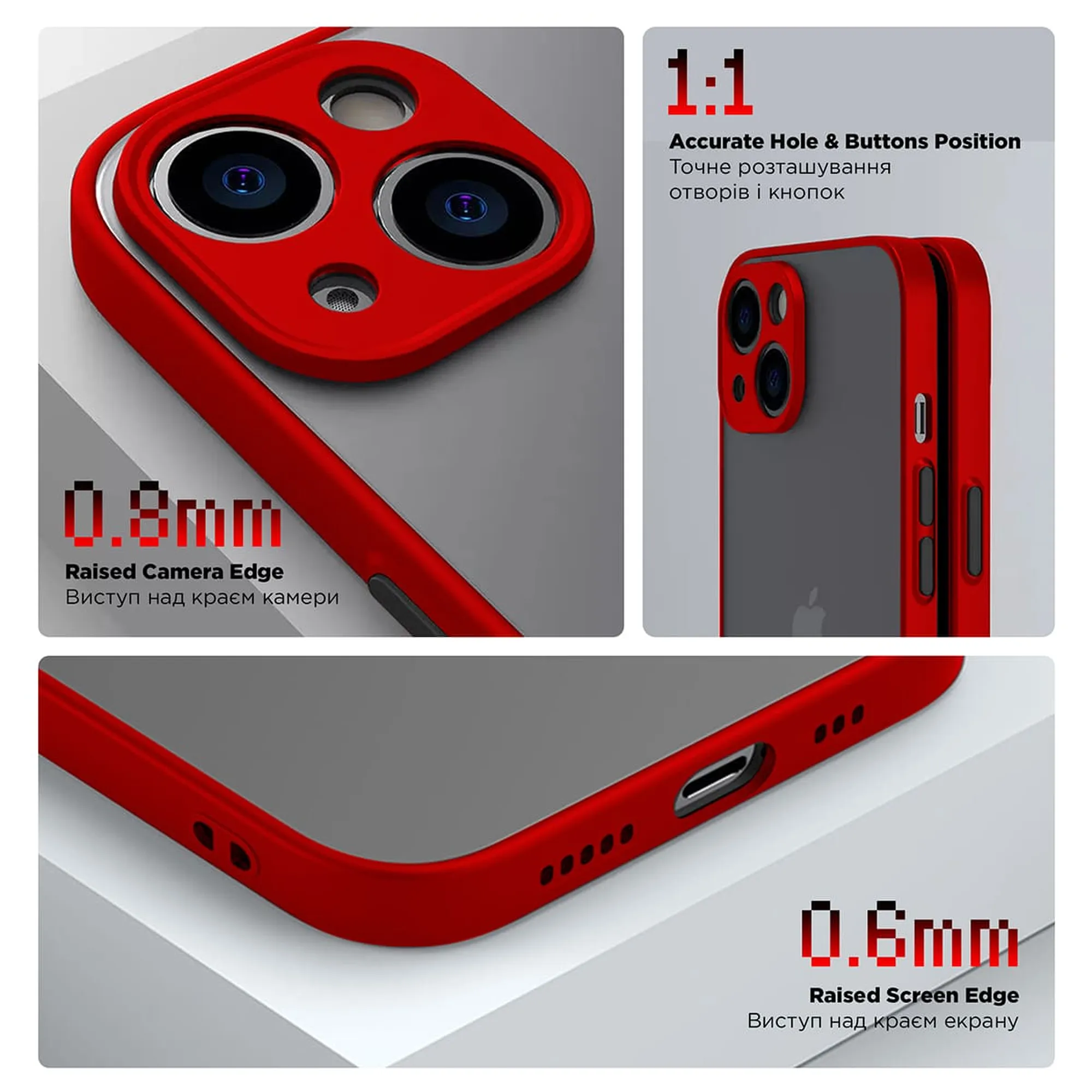 Купить Панель ArmorStandart Frosted Matte для Samsung M14 Red - фото 3