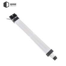 Купити Кабель для ПК Qube RGB 12+4pin to 2x8pin VGA, Black - фото 6