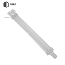 Купити Кабель для ПК Qube RGB 12+4pin to 2x8pin VGA, White - фото 7