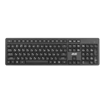 Купити Клавіатура 2E KS260 Wireless Black (2E-KS260WB) - фото 1