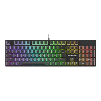 Купить Клавиатура GamePro MK85B Blue Switch RGB USB Black - фото 1