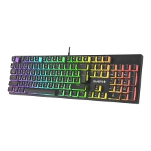 Купить Клавиатура GamePro MK85B Blue Switch RGB USB Black - фото 2