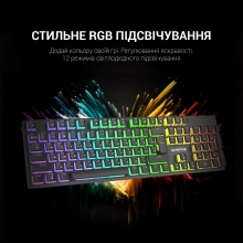 Купить Клавиатура GamePro MK85B Blue Switch RGB USB Black - фото 9