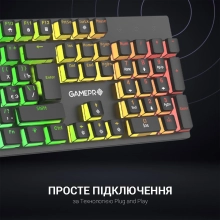 Купити Клавіатура GamePro MK85R Red Switch RGB USB Black - фото 8