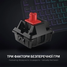 Купити Клавіатура GamePro MK85R Red Switch RGB USB Black - фото 12
