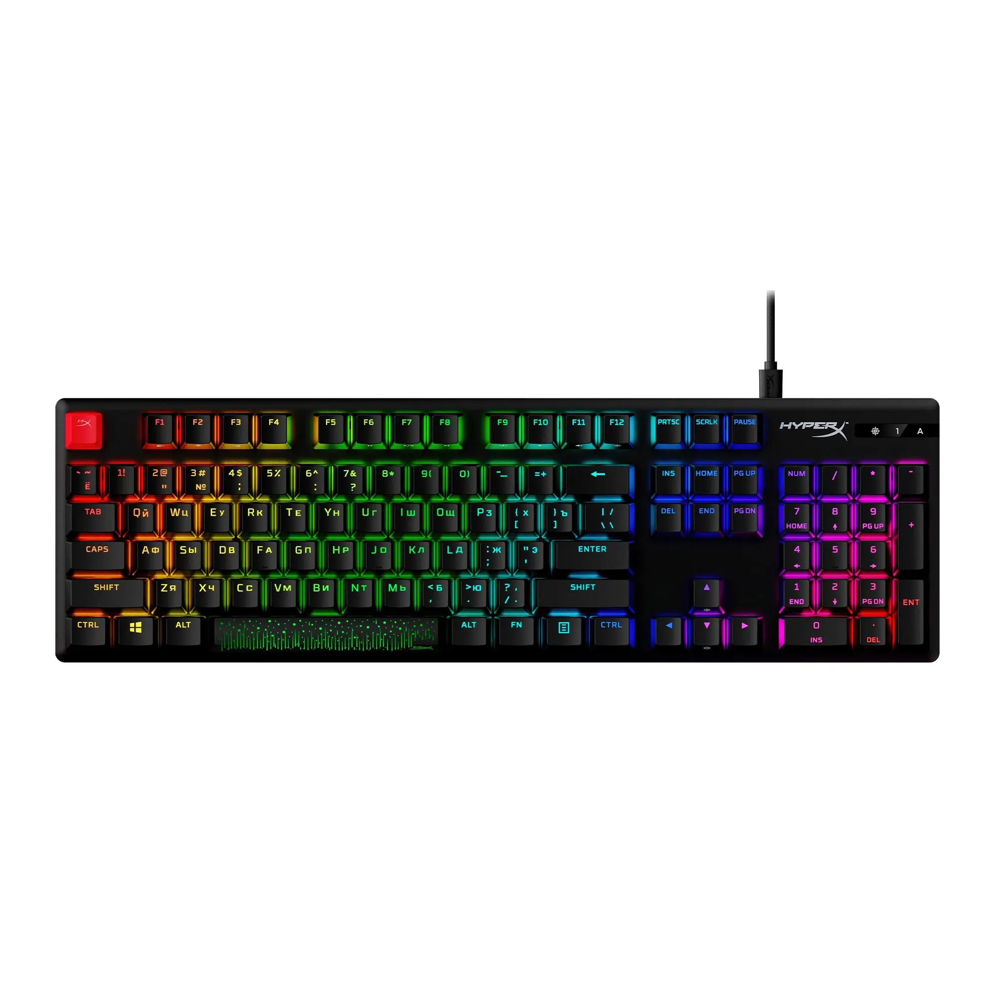 Купить Клавиатура HyperX Alloy Origins PBT HX Red - фото 2