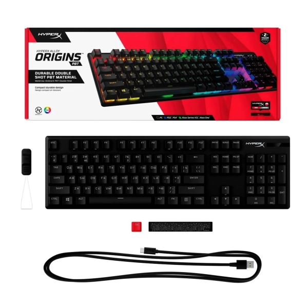 Купить Клавиатура HyperX Alloy Origins PBT HX Red - фото 8