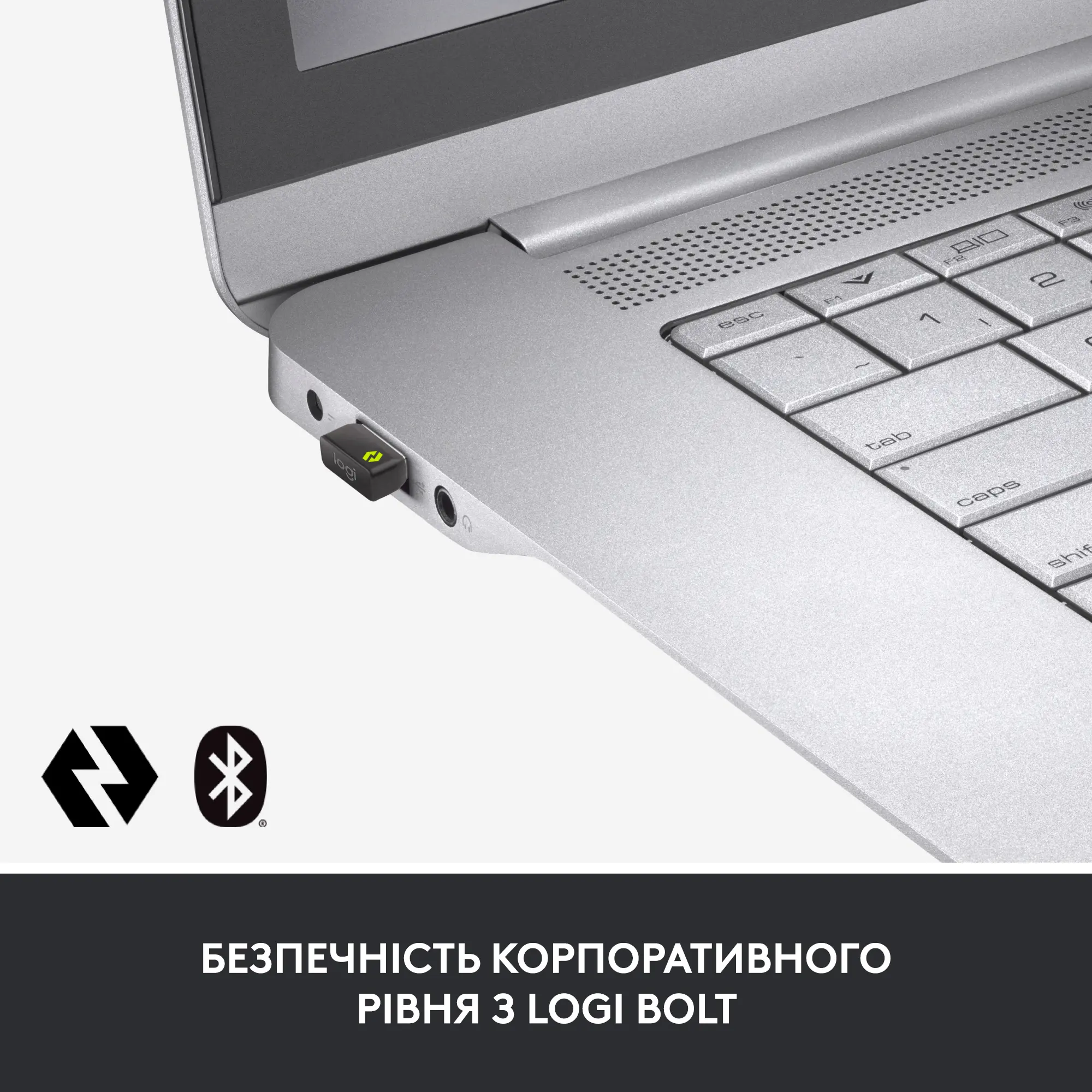 Купить Комплект клавиатура и мышка Logitech MX Keys for Business UA Graphite Gen 2 - фото 2