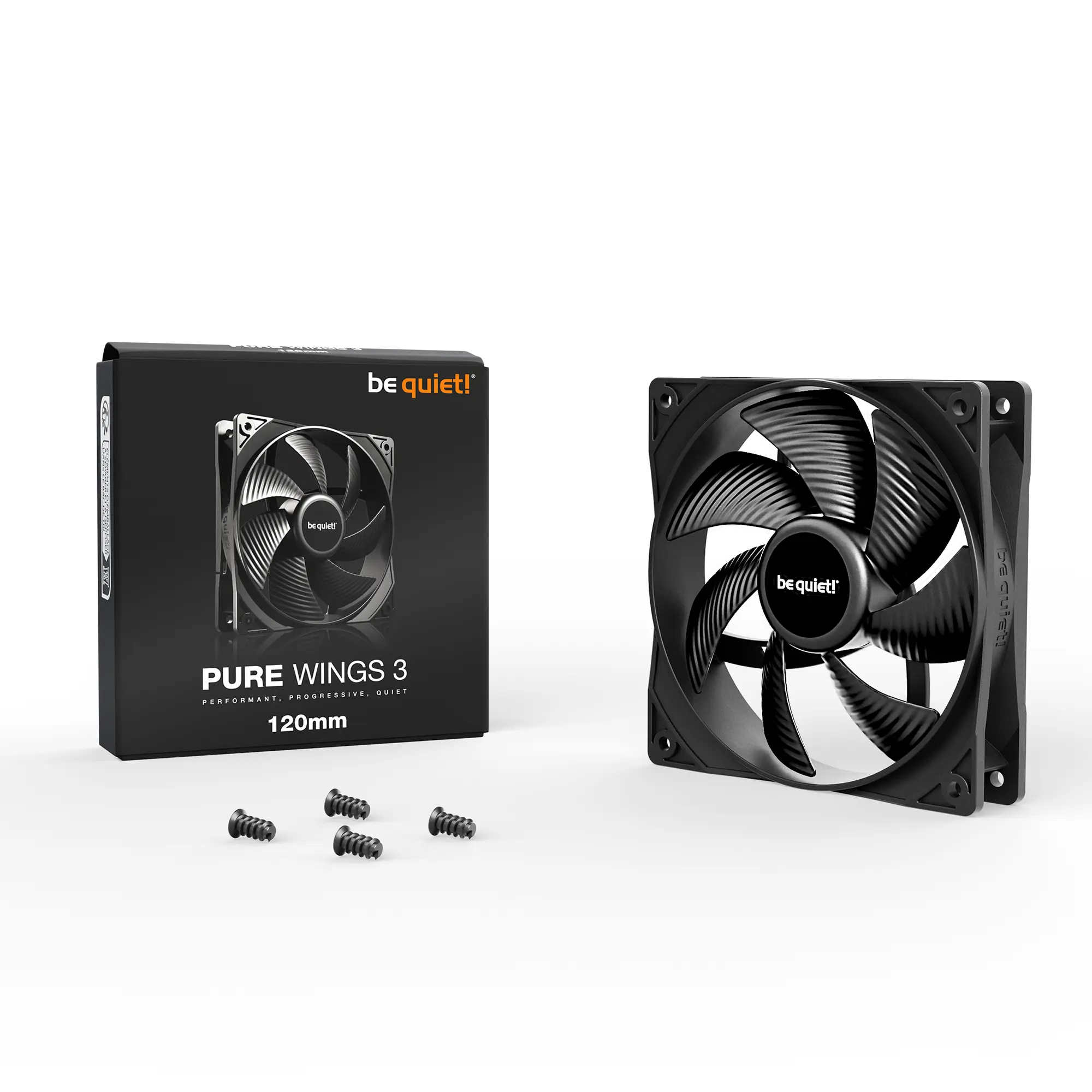 Купити Вентилятор be quiet! Pure Wings 3 120mm (BL104) - фото 3