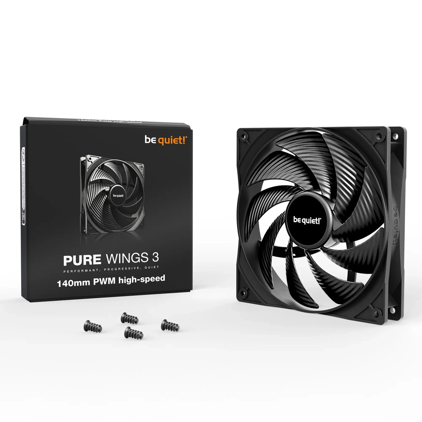 Купить Вентилятор be quiet! Pure Wings 3 140mm PWM high-speed (BL109) - фото 3