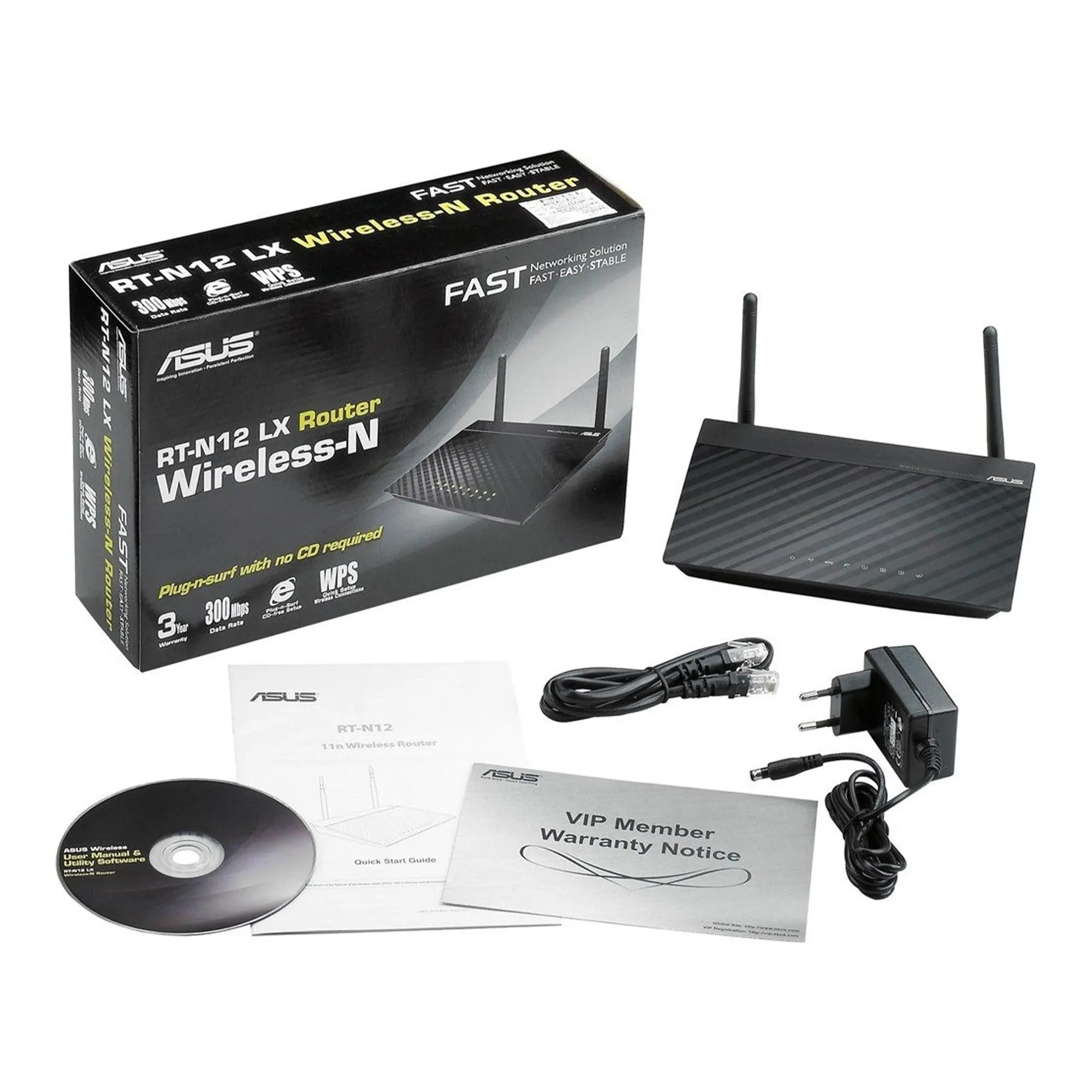 Купить Маршрутизатор ASUS RT-N12E N300 1xFE WAN 4xFE LAN - фото 7