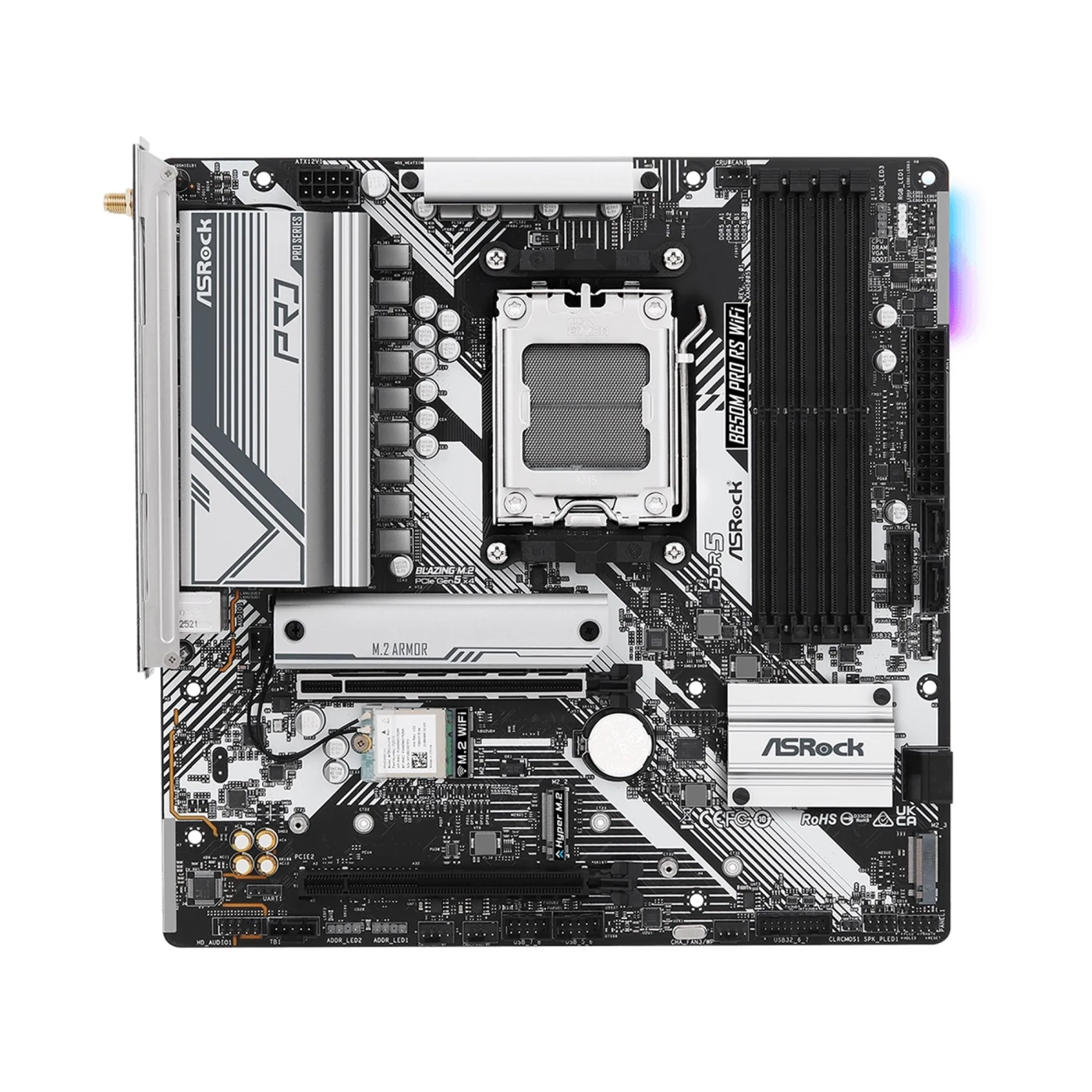 Купити Материнська плата ASRock B650M PRO RS WIFI - фото 3