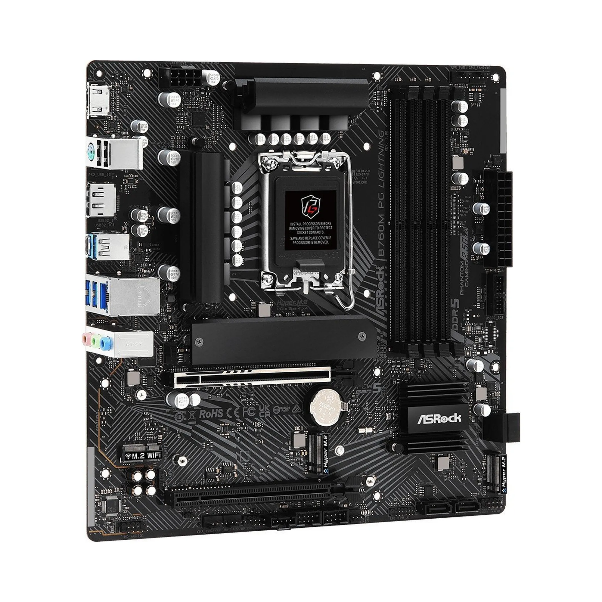 Купити Материнська плата ASRock B760M PG LIGHTNING - фото 1