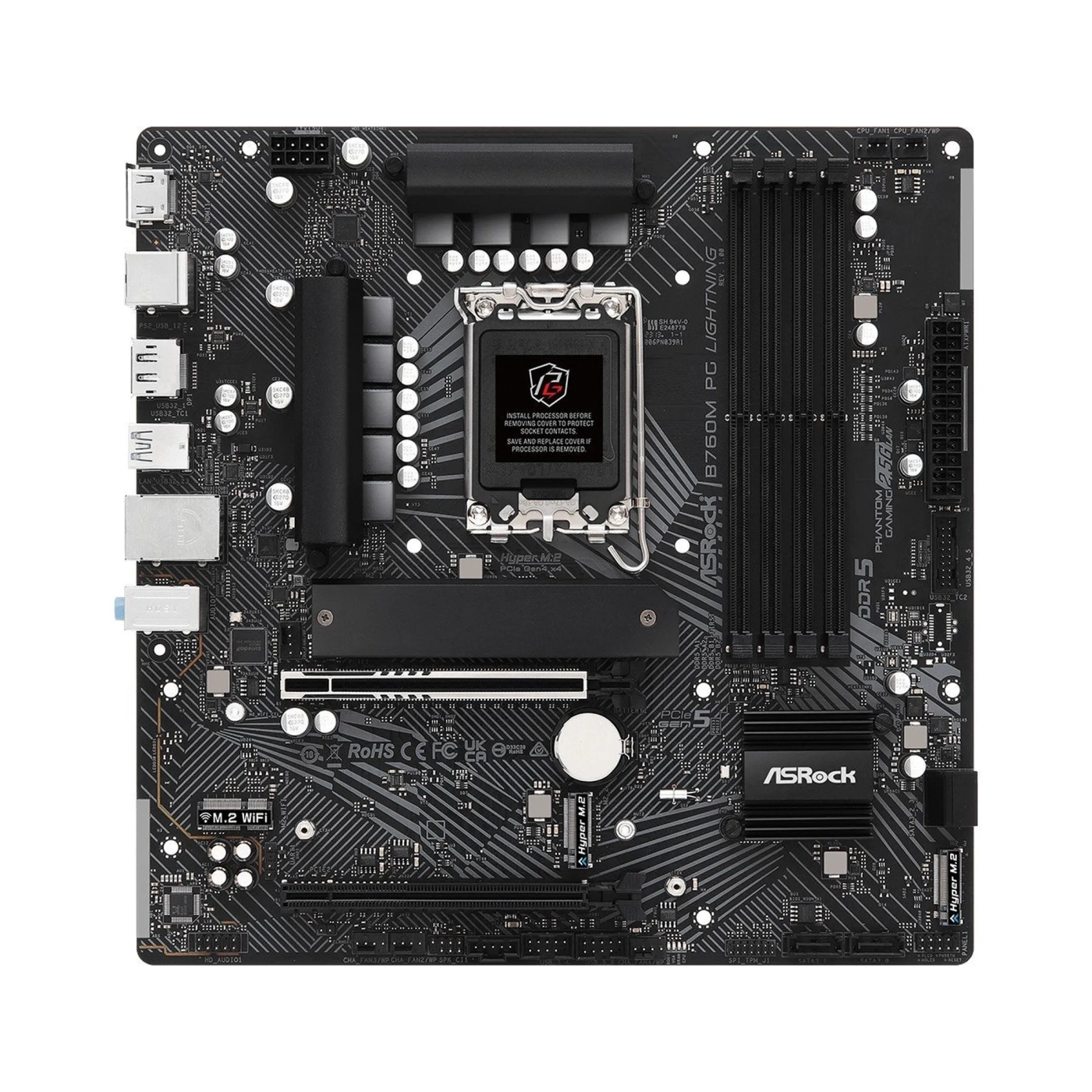 Купити Материнська плата ASRock B760M PG LIGHTNING - фото 2