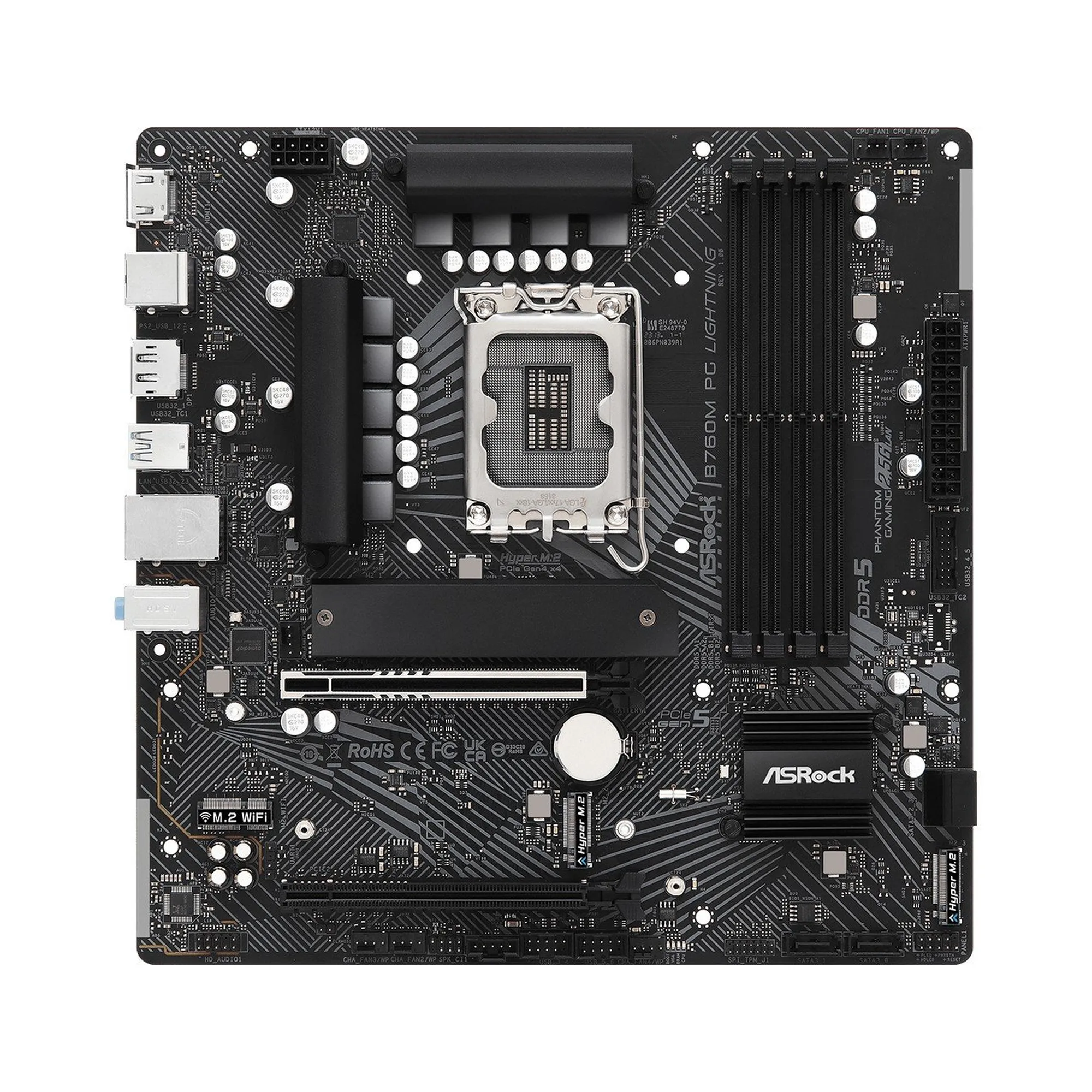 Купити Материнська плата ASRock B760M PG LIGHTNING - фото 3