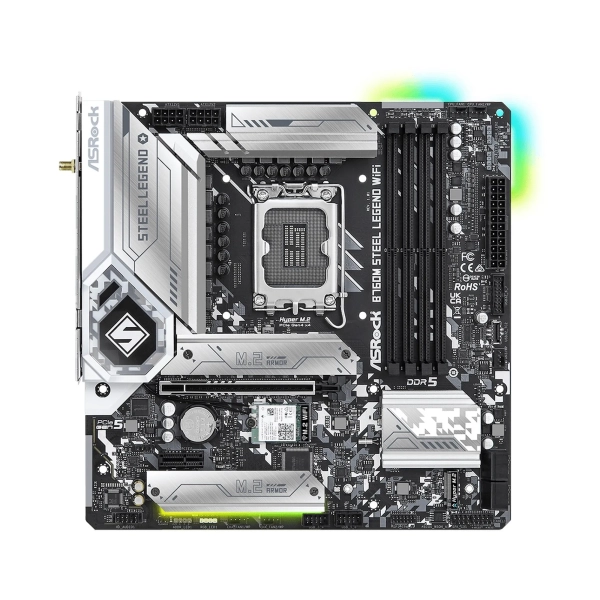 Купить Материнская плата ASRock B760M STEEL LEGEND WIFI - фото 3