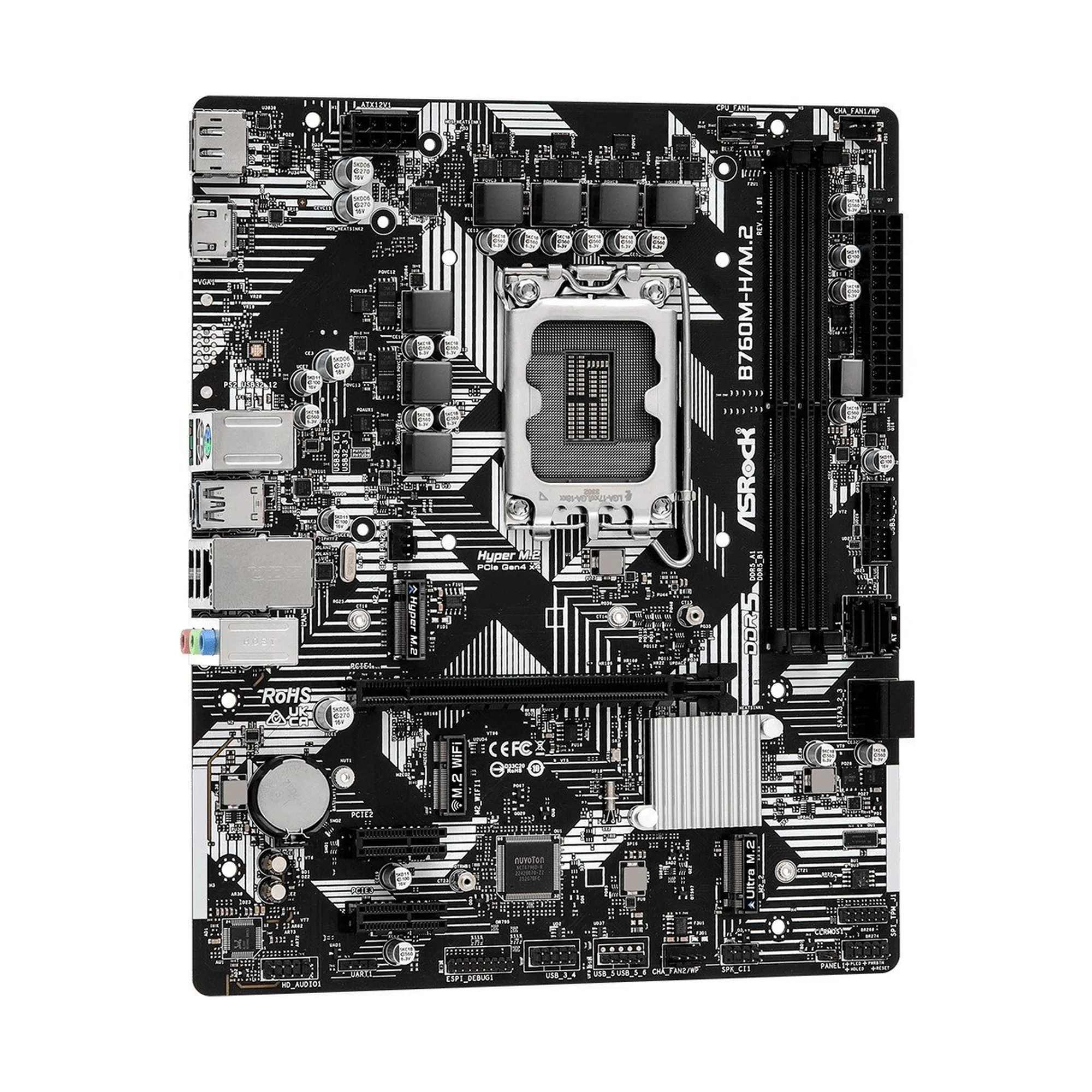 Купити Материнська плата ASRock B760M-H/M.2 - фото 1
