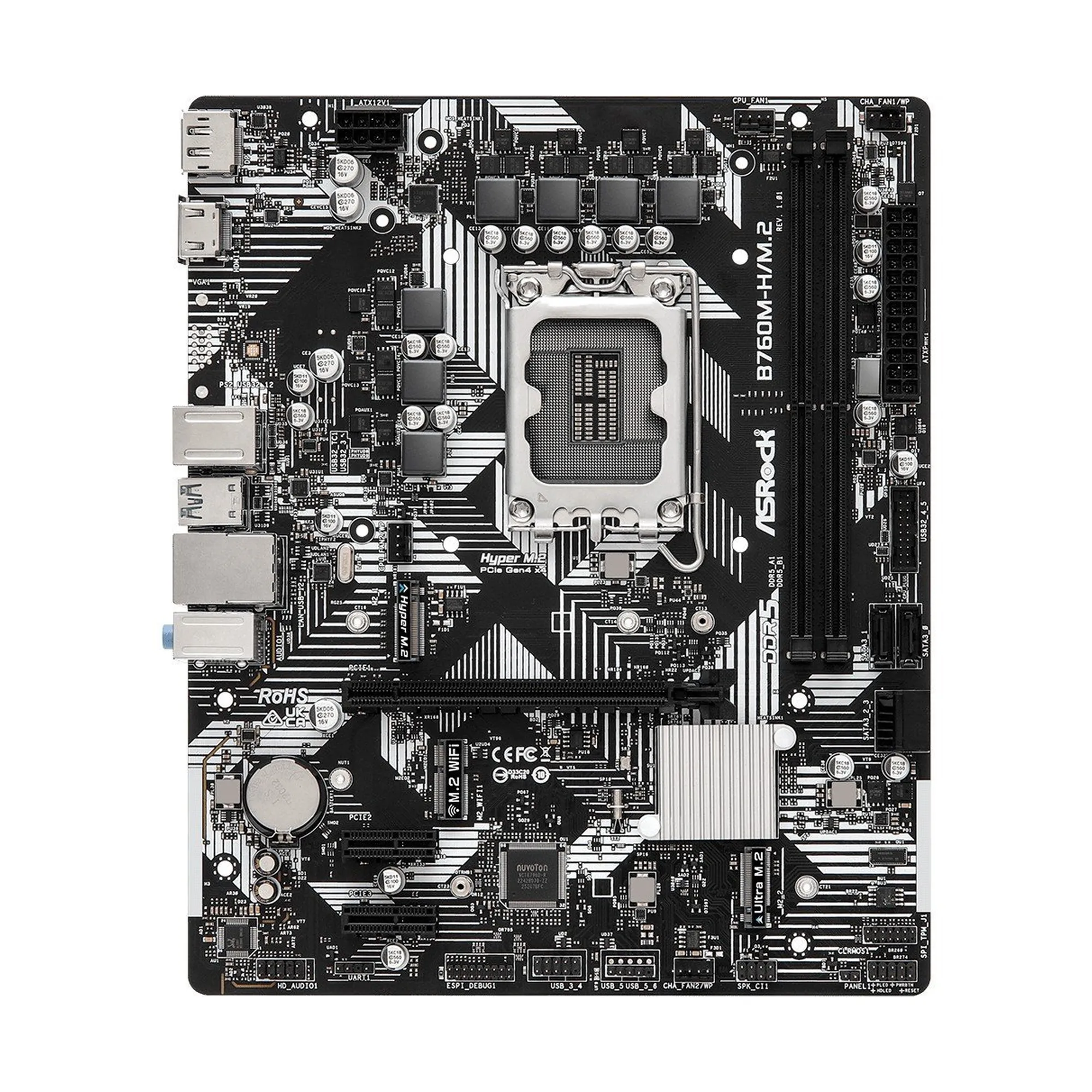 Купити Материнська плата ASRock B760M-H/M.2 - фото 2