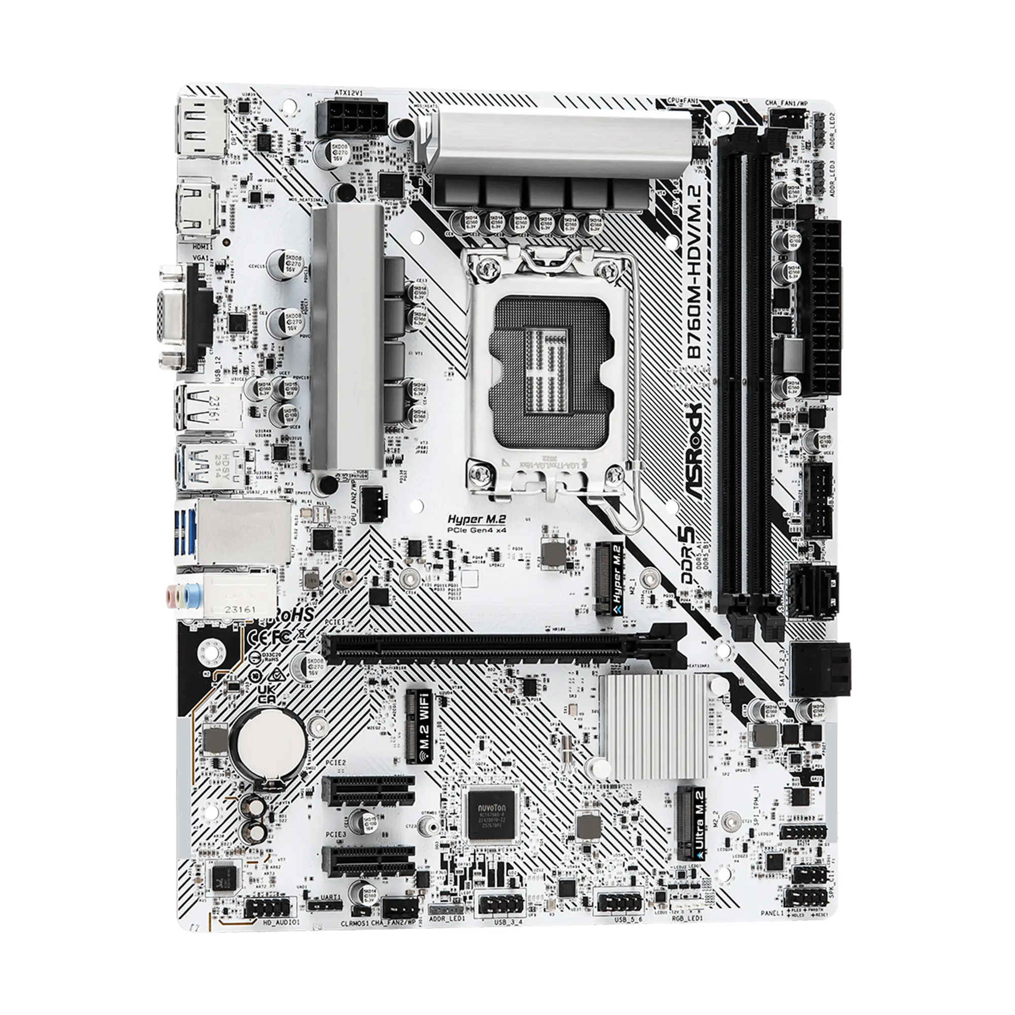 Купить Материнская плата ASRock B760M-HDV/M.2 - фото 1