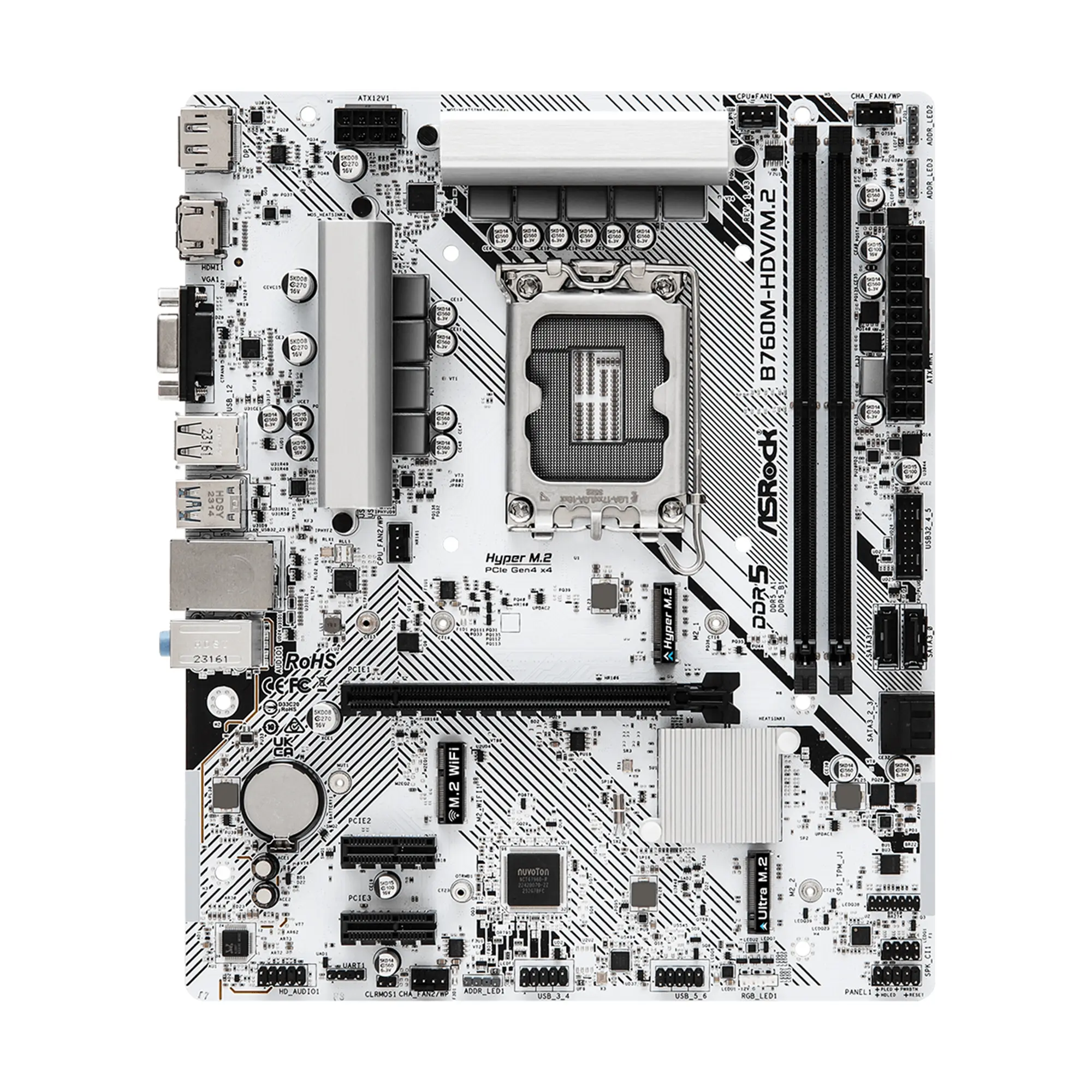 Купить Материнская плата ASRock B760M-HDV/M.2 - фото 2
