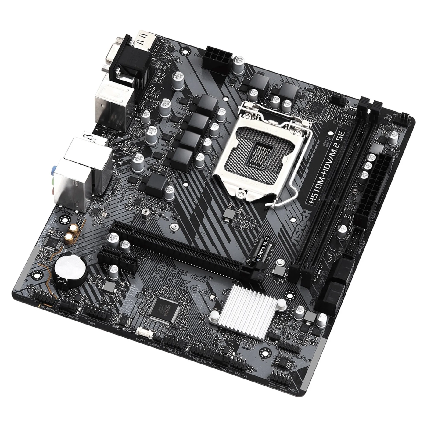 Купити Материнська плата ASRock H510M-HDV/M.2 SE - фото 3