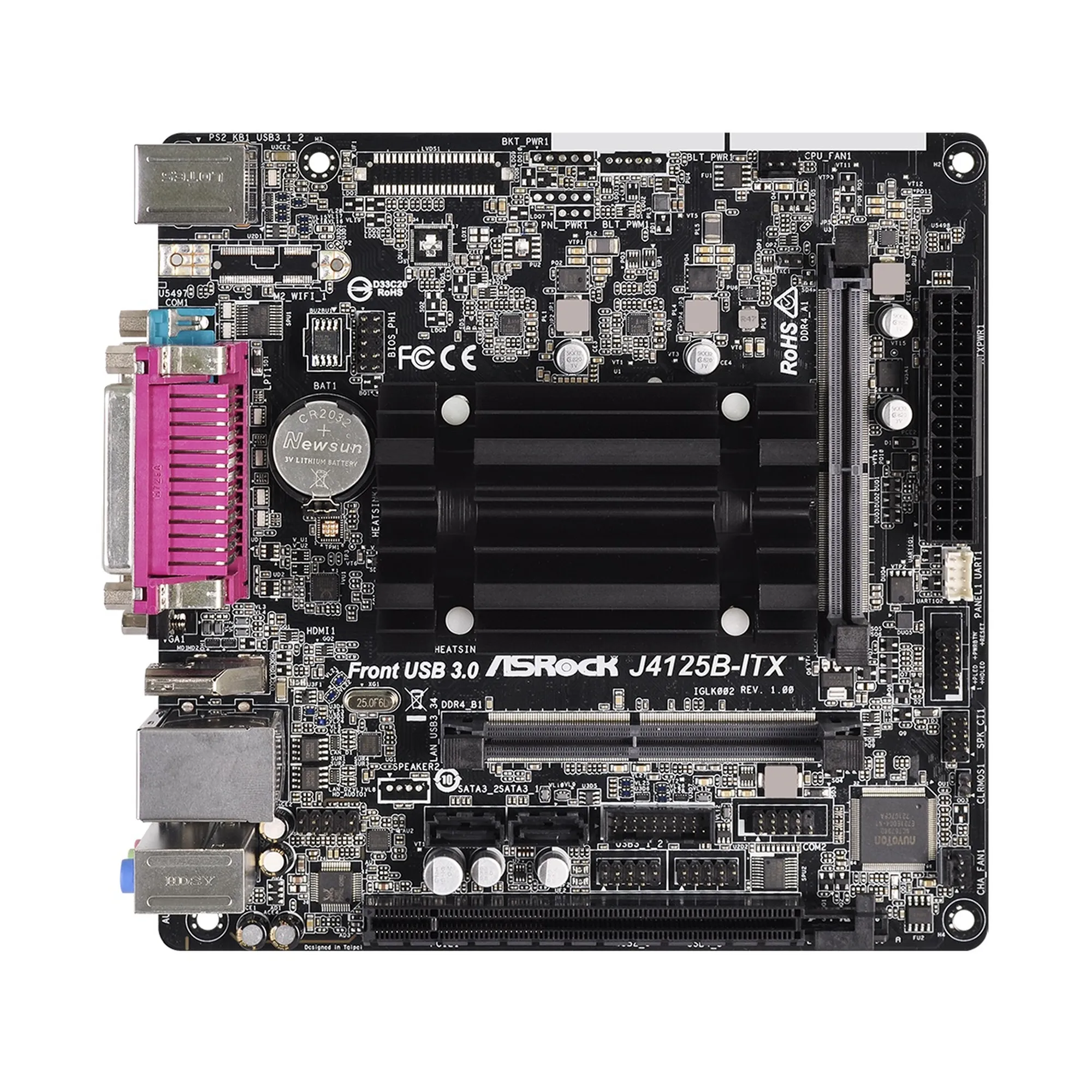 Купити Материнська плата ASRock J4125B-ITX - фото 1