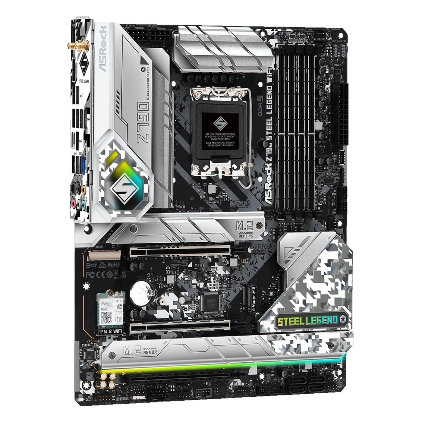 Купить Материнская плата ASRock Z790 STEEL LEGEND WIFI - фото 1