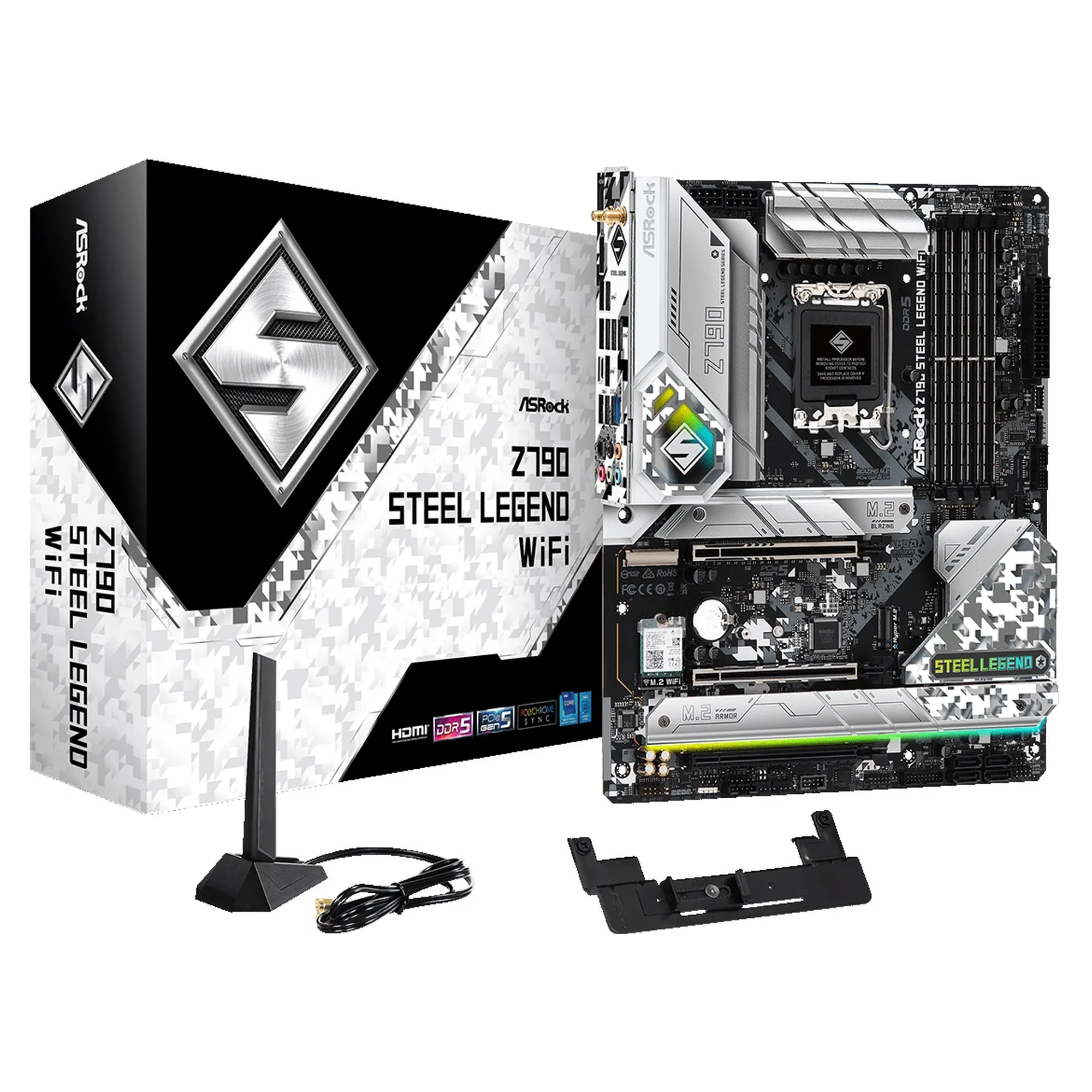 Купить Материнская плата ASRock Z790 STEEL LEGEND WIFI - фото 5